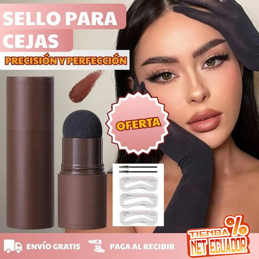CEJAS DEFINIDAS EN SEGUNDOS CON EL SELLO 2 EN 1 FÁCIL, RÁPIDO Y SIN ERRORES