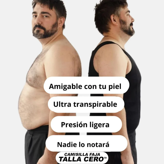 🖤CAMISILLA FAJA TALLA CERO™Discreta, cómoda y con compresión suave. Perfecta para usar a diario y sentirte más seguro con tu look.