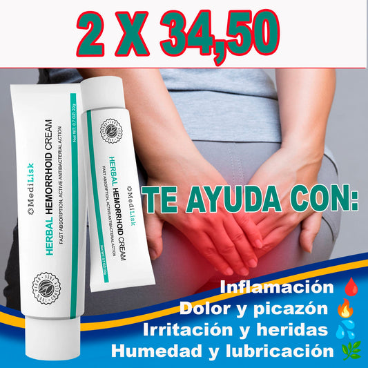 ¡El doble de alivio, el doble de bienestar! Llévate 2 unidades de MEDILIKS con descuento especial| 🌿 Fórmula herbal de absorción rápida –