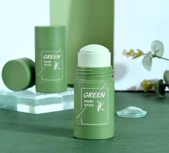 VITAGREEN – Pack de 3 Mascarillas Faciales en Barra con Té Verde 🍃 | Piel Radiante y Fresca