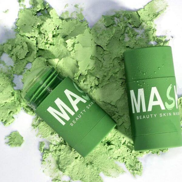 VITAGREEN – Pack de 3 Mascarillas Faciales en Barra con Té Verde 🍃 | Piel Radiante y Fresca