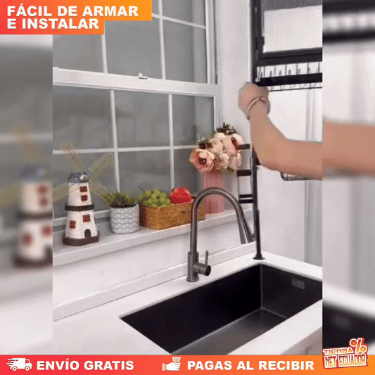 NUEVO PLATERO CON TAPA - ORDENA TU COCINA Y MANTÉN TODO LIMPIO 🛡️🍽️