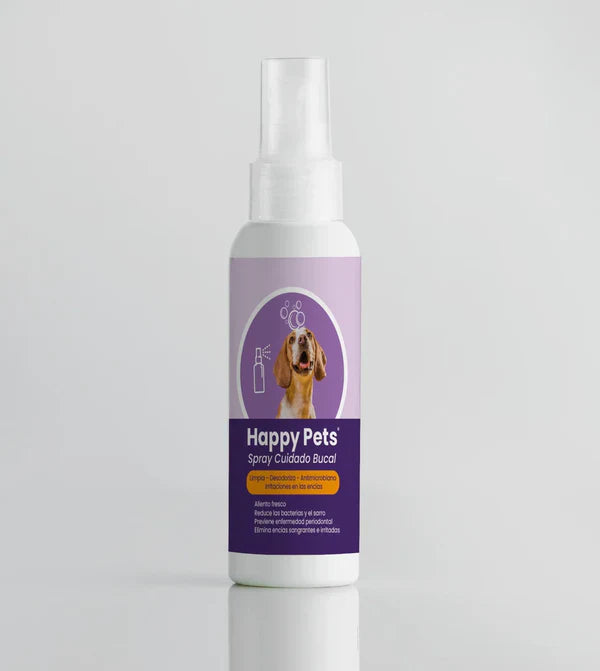 HAPPY PETS: Limpieza oral fácil, rápida y segura para perros y gatos – la forma más simple de mantener su boca limpia y fresca 🐶🐱