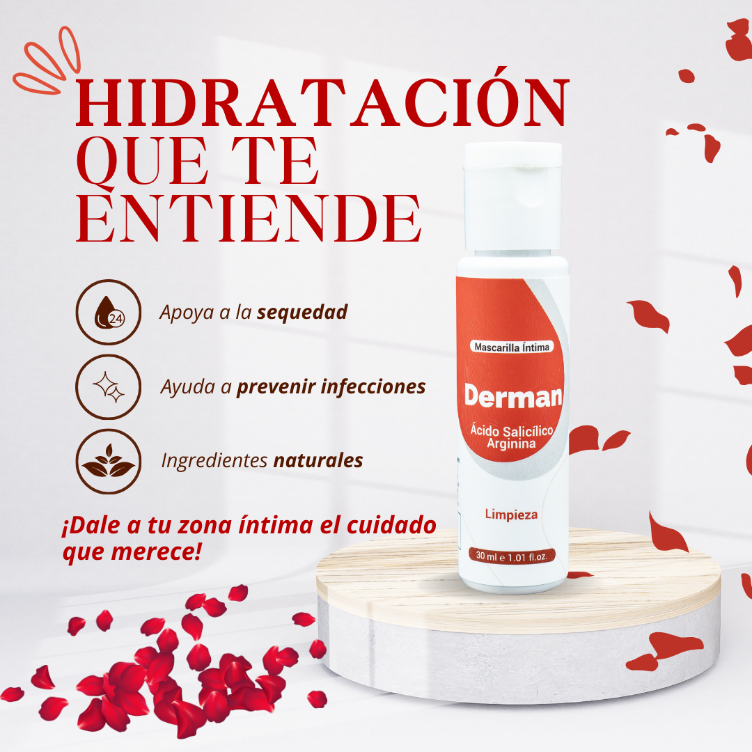 🧴Descubre DERMAN: Cuidado Íntimo Masculino que Hidrata, Protege y Refresca