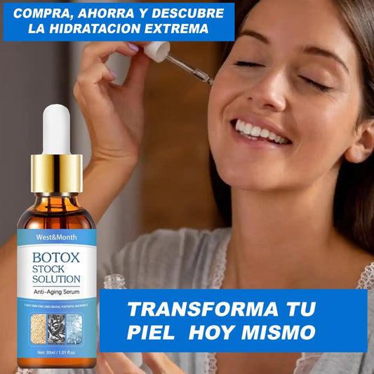 BOTOX SERUM ANTIEDAD – Reafirma, Suaviza Arrugas y Redefine tu Rostro ✨