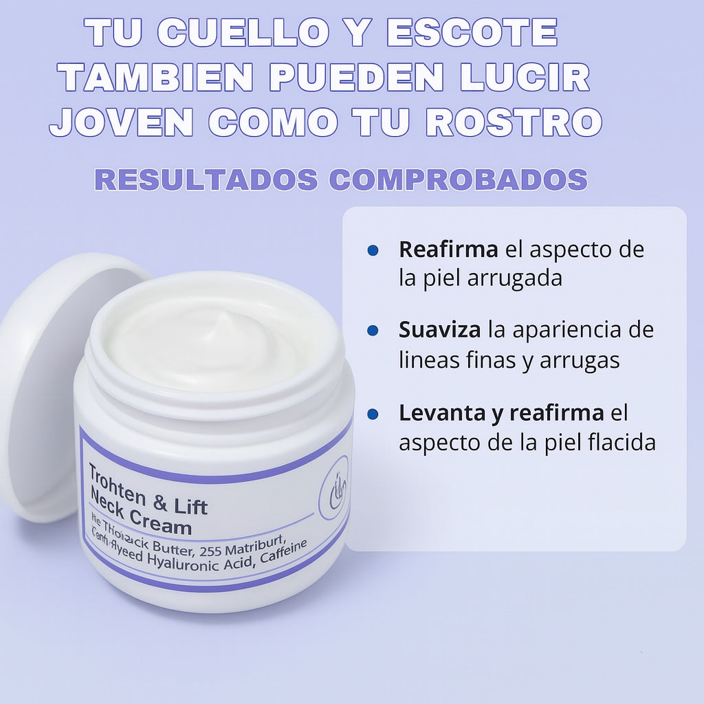 LUCE UN CUELLO FIRME, HIDRATADO Y VISIBLEMENTE MÁS JOVEN CON GOPURE  LIFTING