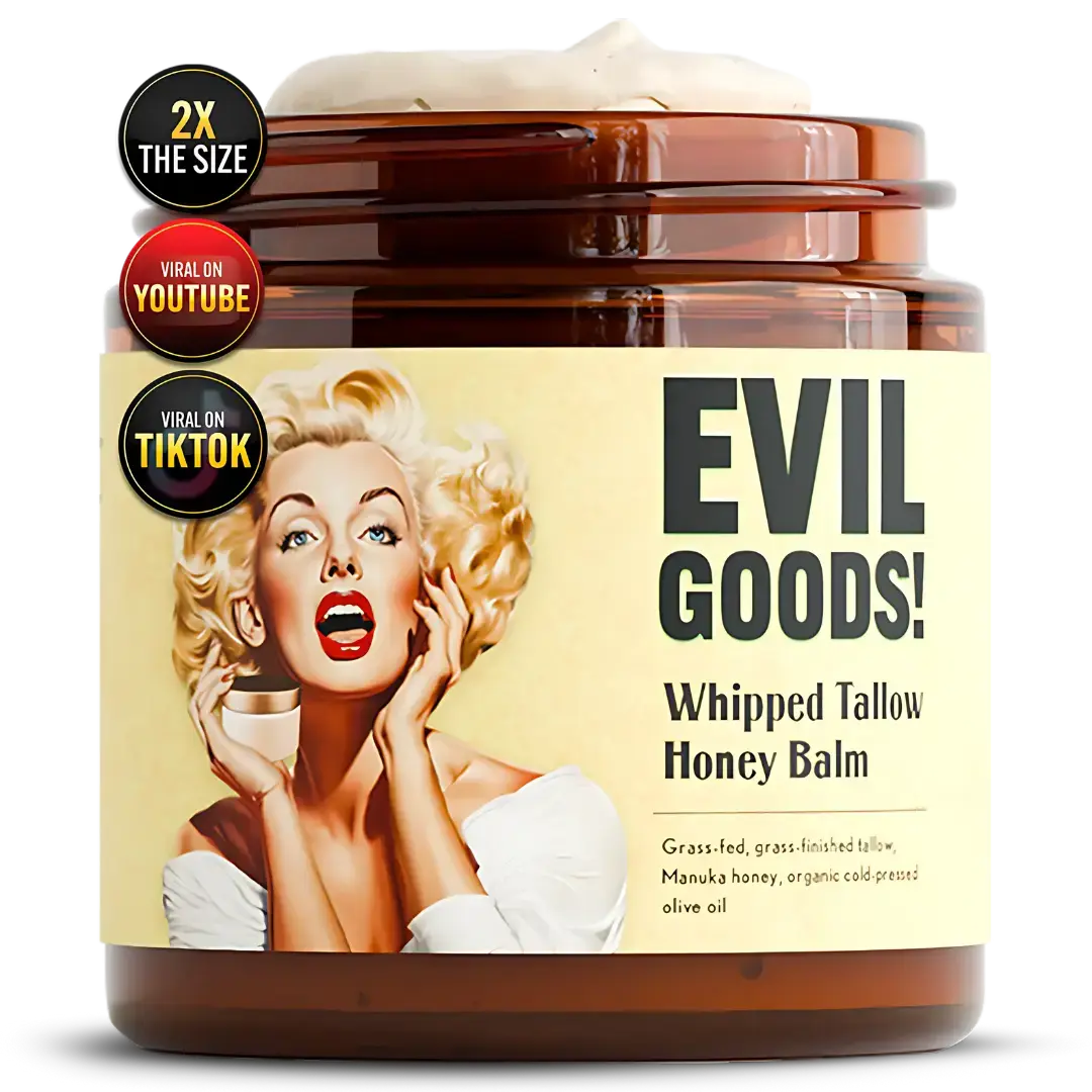 EVIL GOODS: Nutrición Profunda para Tu Piel con Sebo de Res y Miel de Manuka